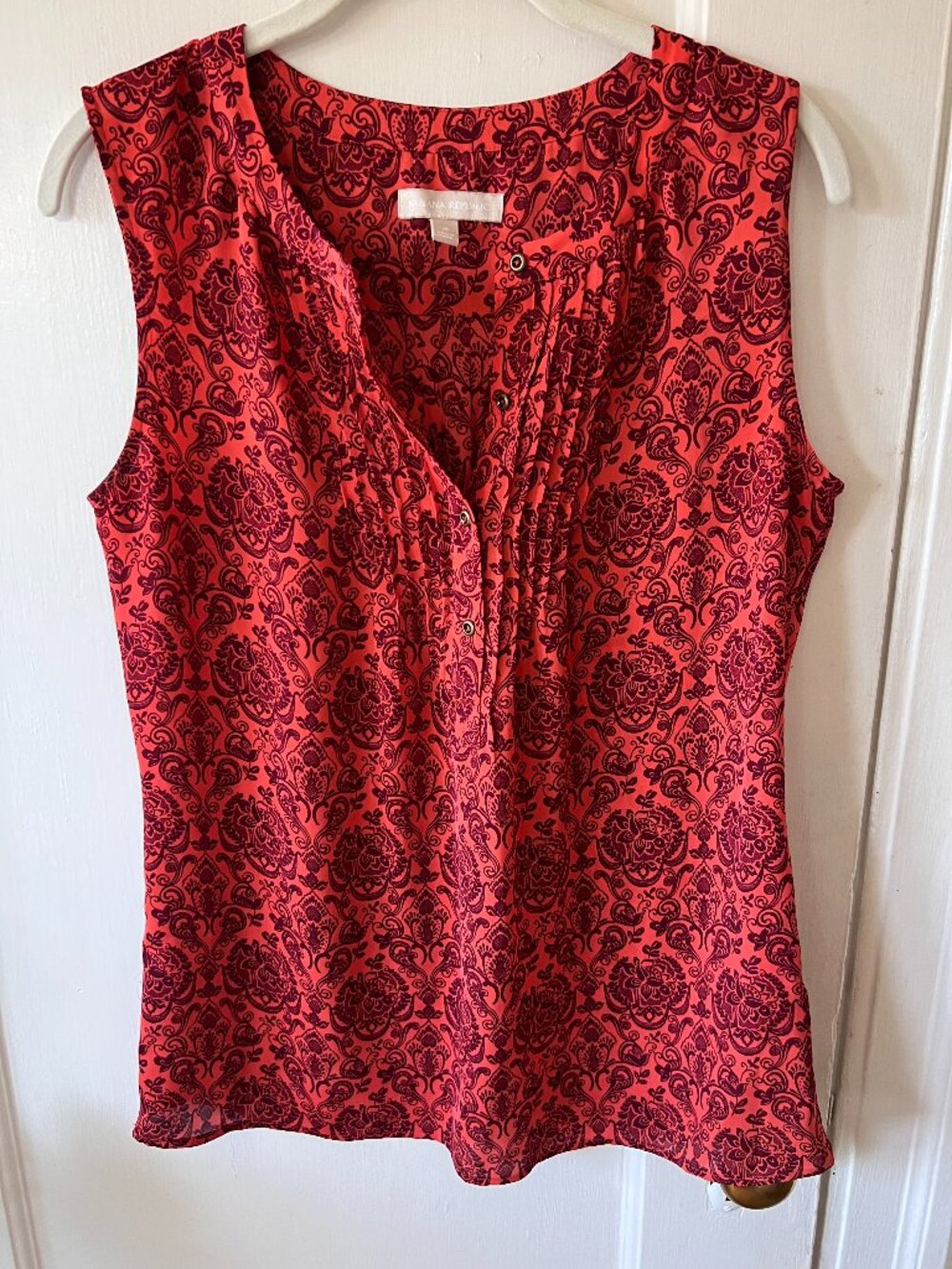 Banana Republic paisley tank